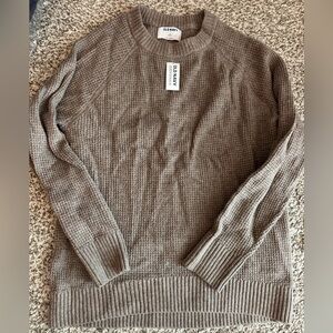 Old Navy Taupe Knit Pullover